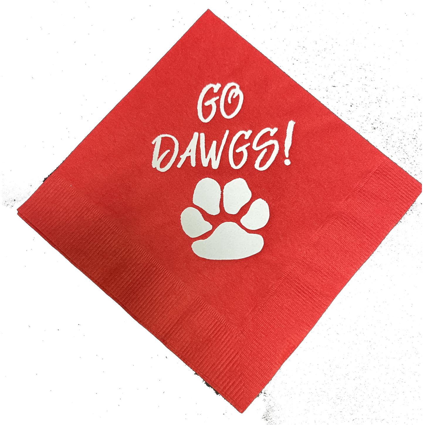 Georgia UGA Go Dawgs - Napkins- Georgia Tailgating Napkins