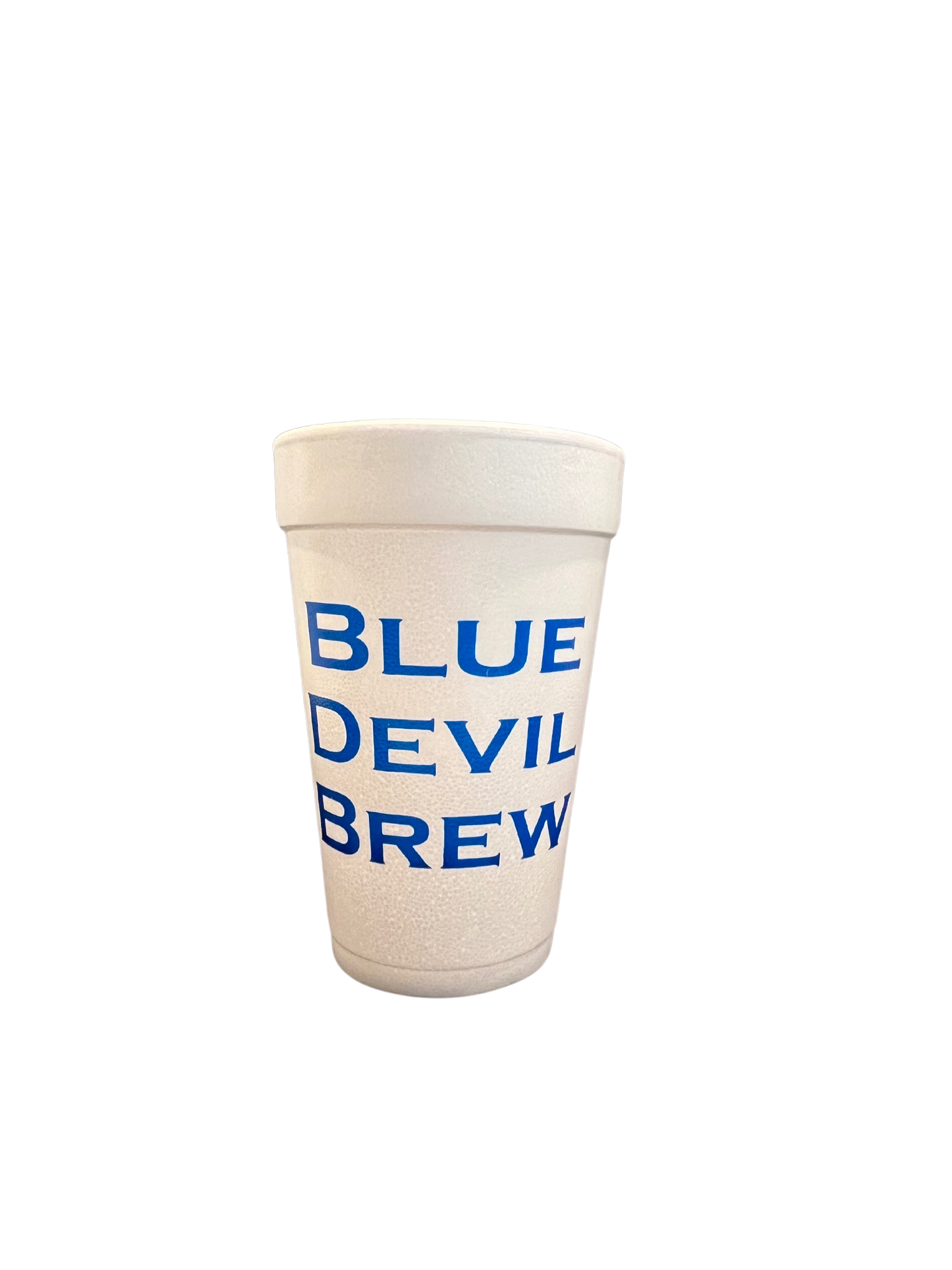 Tailgating Styrofoam Cups - Blue Devils 16 oz Disposable Party Cups