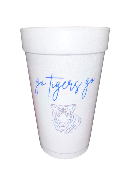 Memphis-Go Tigers Go Memphis State Tailgating Cups