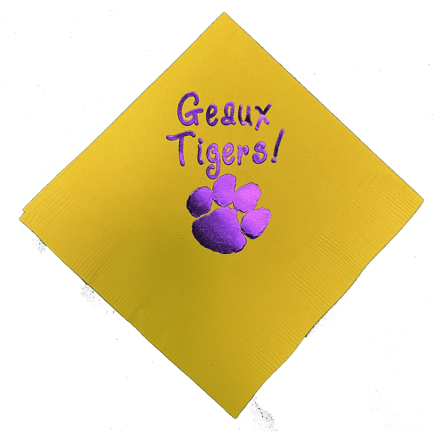 LSU Geaux Tigers Tailgating Napkins