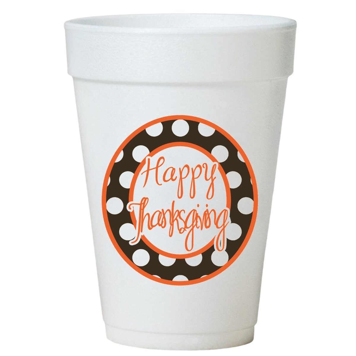 Preppy Cups - Personalized Styrofoam Cups, Personalized Wedding Cups