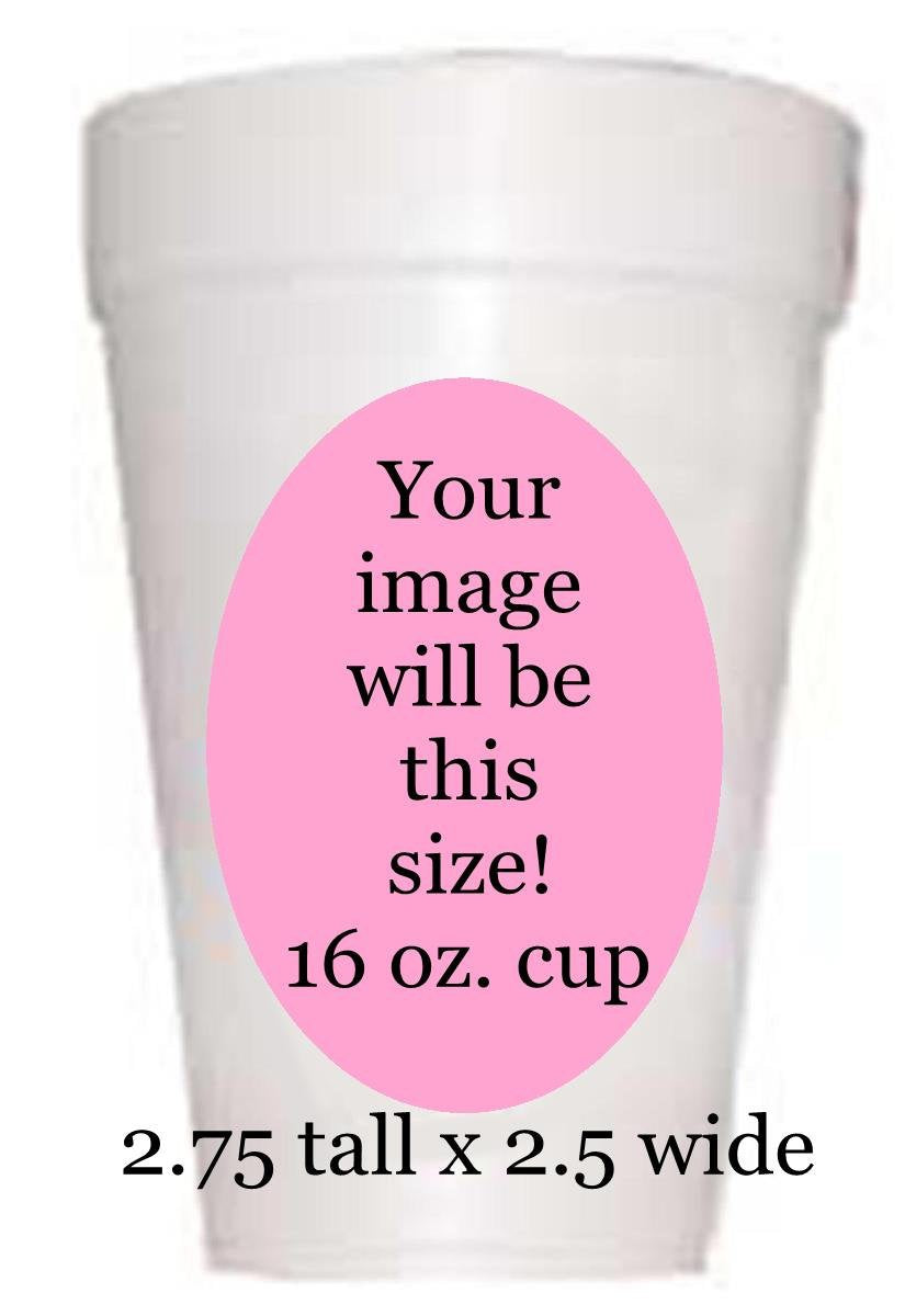 Happy Easter Bunny Easter Party Cups-10ea/16oz Styrofoam Easter Cups-Instock