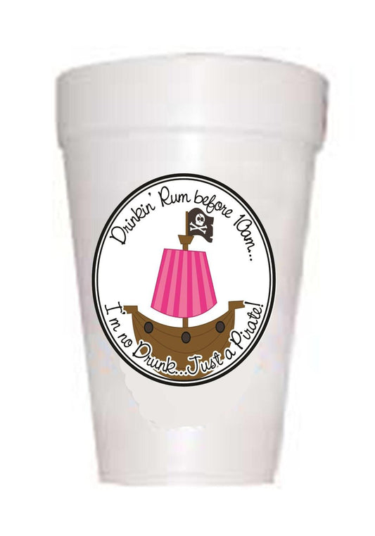 Drinking Pirate Cups - Preppy Mama