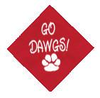 UGA Go Dawgs - Napkins- Georgia Tailgating Napkins