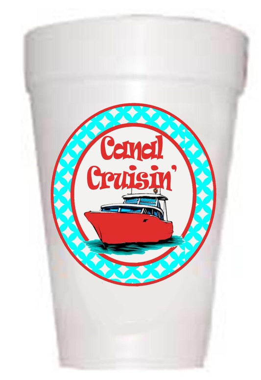 Canal Cruisin' Cups - Preppy Mama