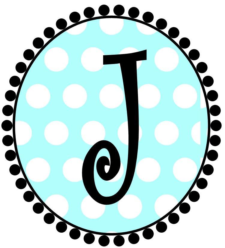Blue Dot Initial Cups - Preppy Mama