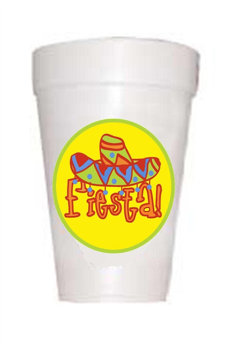 Personalized Fiesta Party outlets Wedding Cups-Cactus Logo Wedding Shower Cups-Preppy Mama