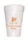 Bachelorette Party Styrofoam Cups - Preppy Mama
