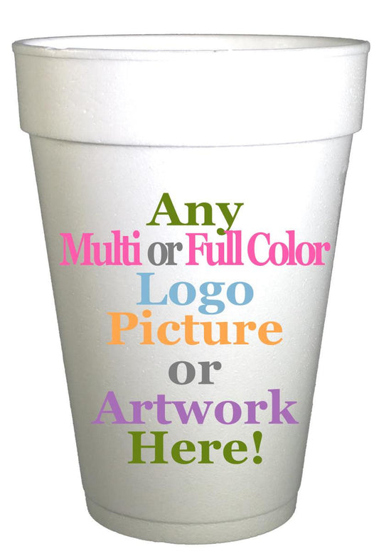 Any Personalized Wedding Cups,Personalized Bridal Shower Cups,Personalizied Foam Cups,Engagement Cups,Logo Cups, Custom Cups - Preppy Mama