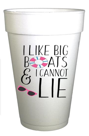 I Like Big Boats Lake and Boat Cups