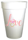 Love Ring Wedding Engagement Party Cups