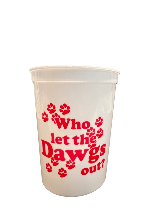 Georgia UGA Dawgs Out Stadium Cups-Georgia Tailgating Cups