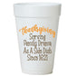Thanksgiving Styrofoam Cups - 16 oz Disposable Holiday Party Cups, Pre-Printed & Festive