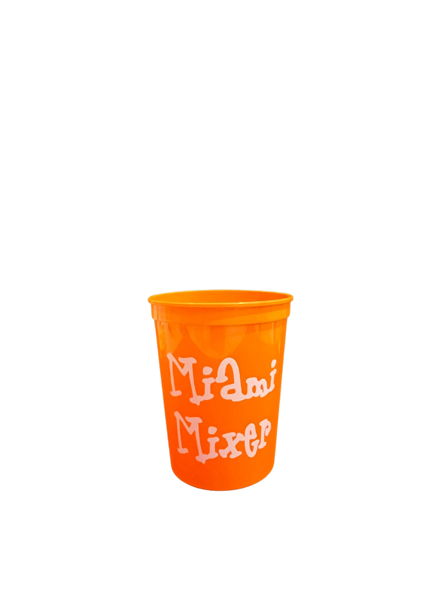 Florida University of Miami Miami Mixer- Miami Florida Tailgating Cups