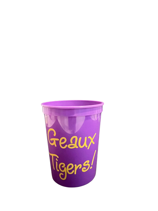 LSU Geaux Tigers Tailgating Stadium Cups