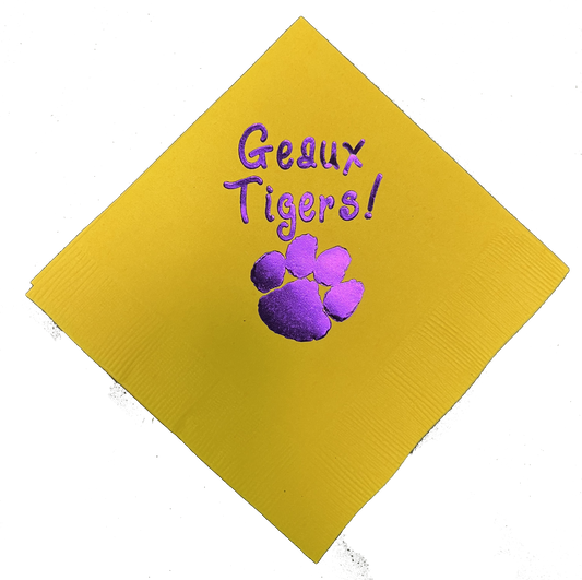 Geaux Tigers Tailgating Napkins