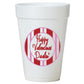 Valentine's Day Party Cups-Happy Valentine's Darlin Styrofoam Cups - 16oz-Pack of 10