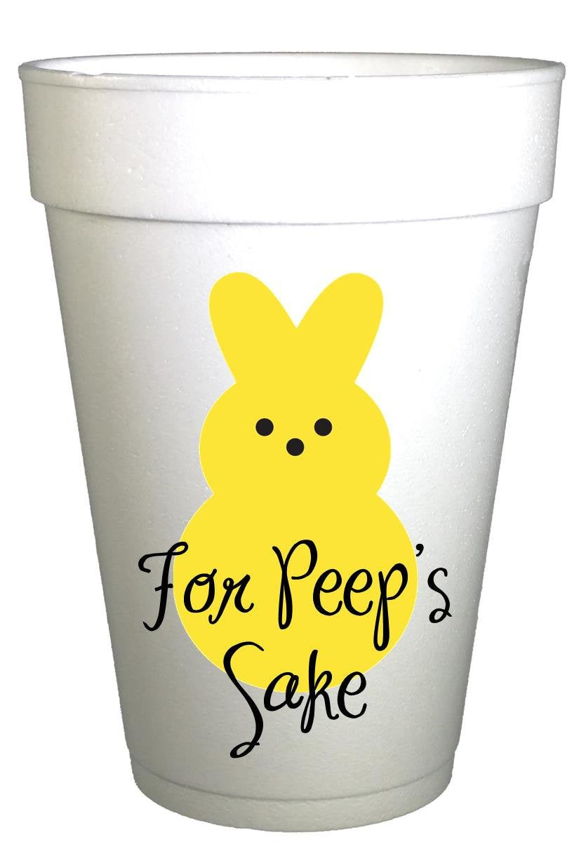 Easter Party Cups-Yellow Peeps