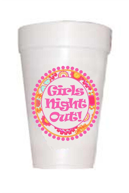 girls night out cups