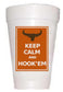 Texas Keep Calm Styrofoam Cups-Texas Tailgating Cups