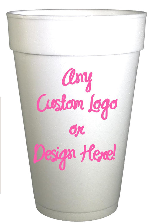 Any Personalized Bachelorette Party  Cups,Personalized Bachelor Party Cups,Personalizied Foam Cups,Engagement Cups,Logo Cups, Custom Cups - Preppy Mama