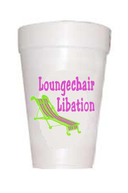 Loungechair Libation Cups