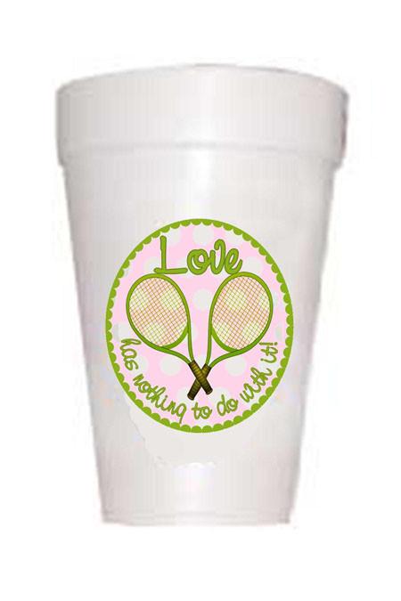 Tennis Love Cups