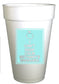 Personalized Engagement Cups - Custom Party Cups for Wedding & Bridal Showers