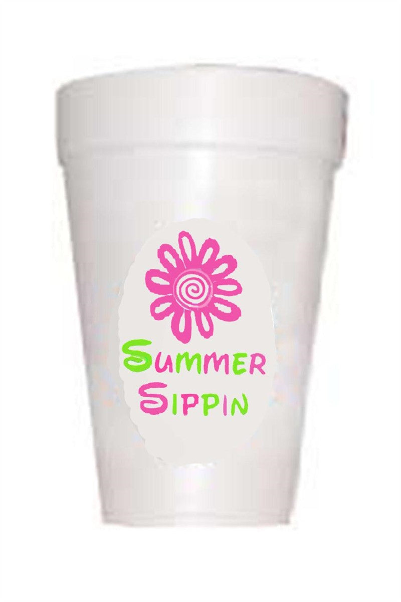 Summer Sipping - Preppy Mama