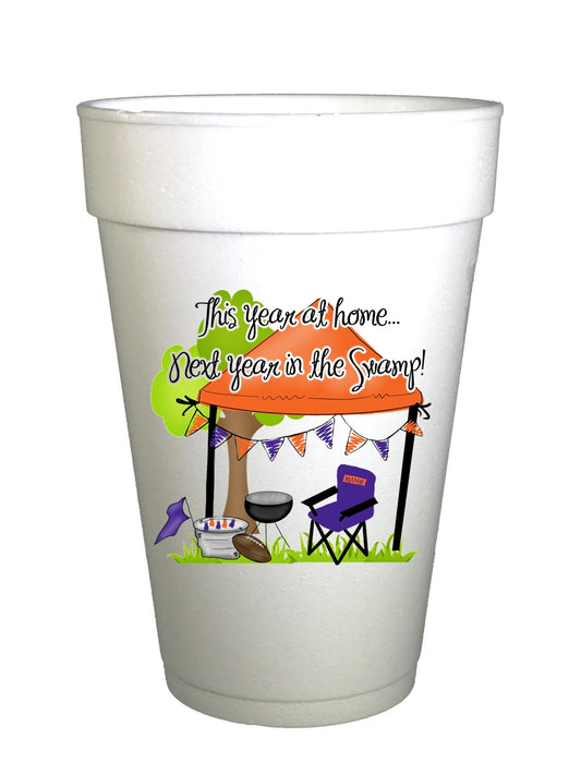 Florida Homegating Cups for Covid Styrofoam Tailgating Cups