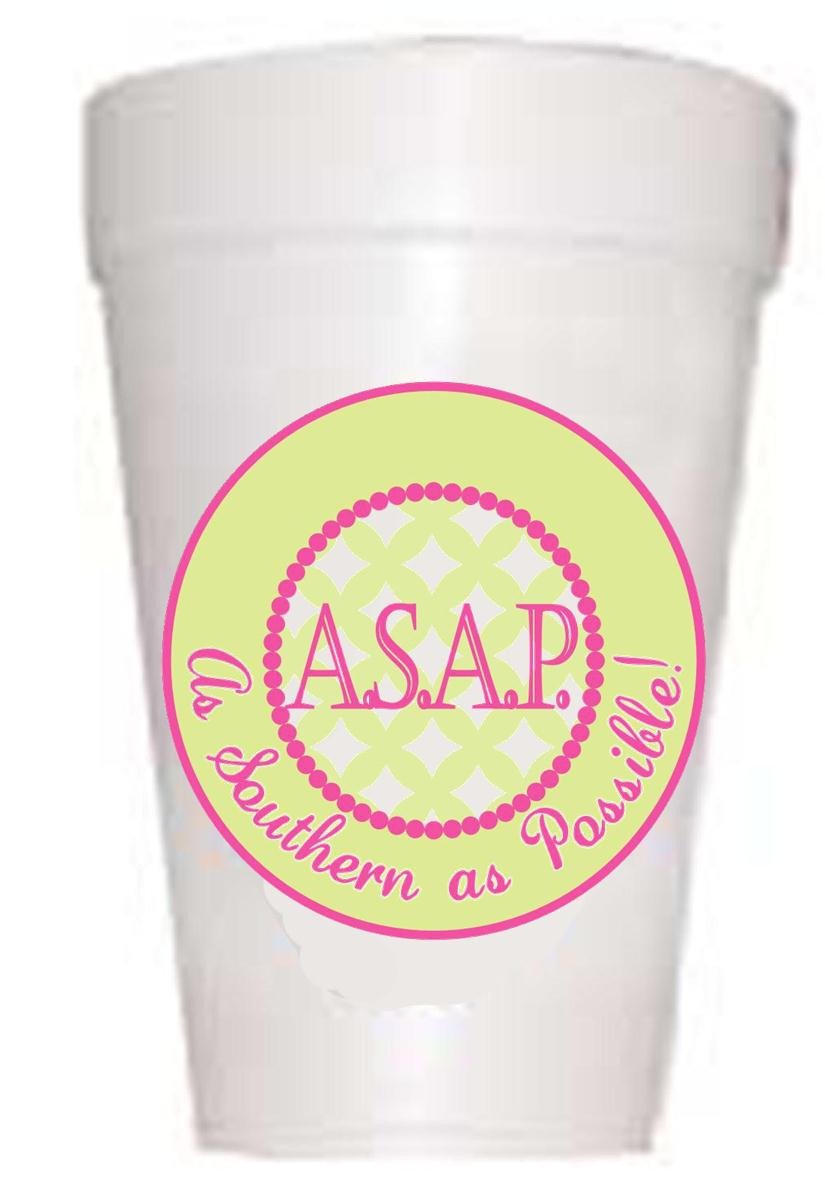 As Southern as Possible Cups - Preppy Mama