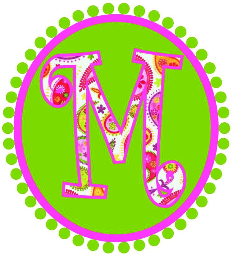 Paisley Initial Cups