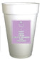 Personalized Engagement Cups - Custom Party Cups for Wedding & Bridal Showers
