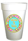 Colorful Personalized Birthday cups with names