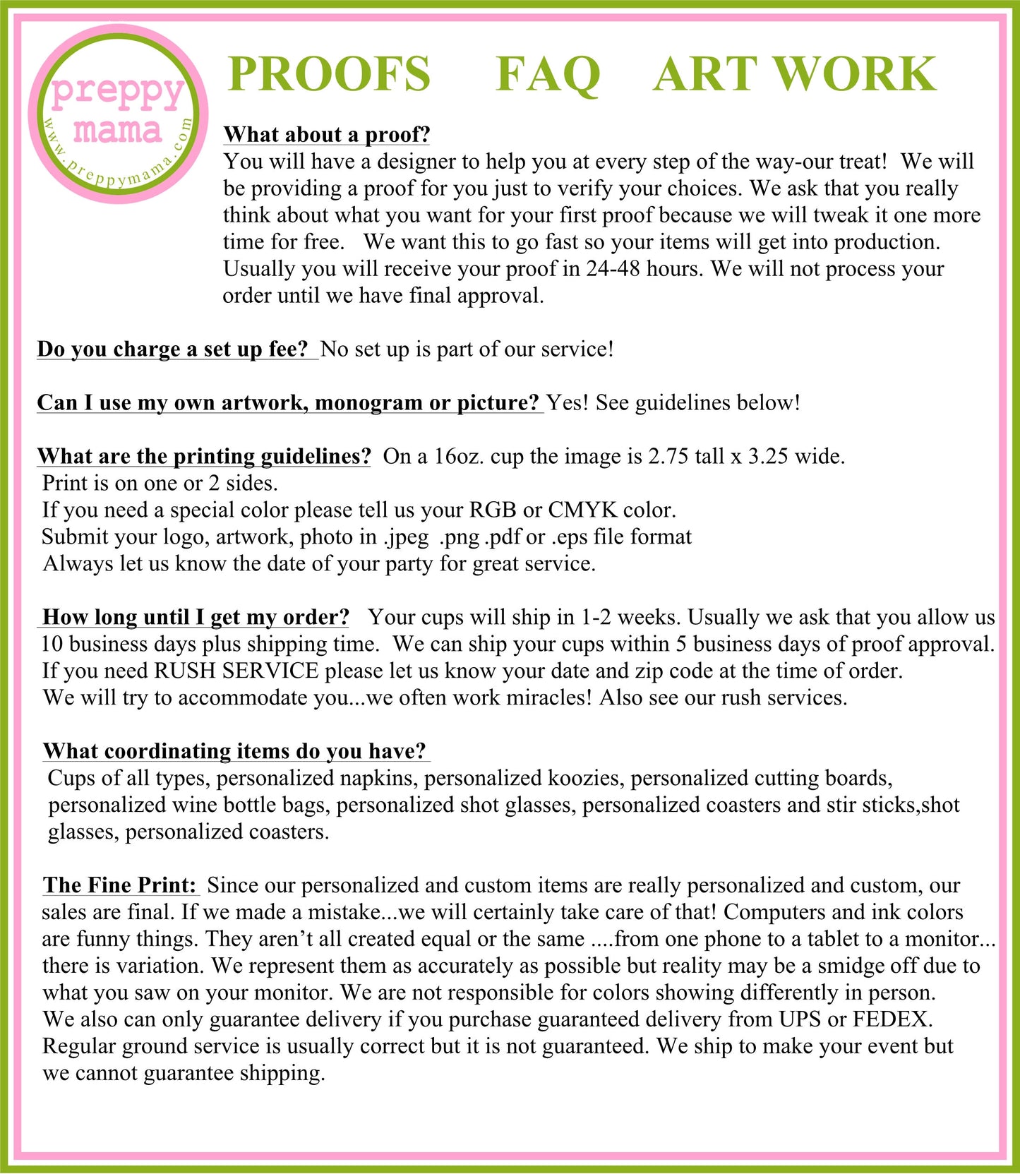 Personalized Stadium Cup - 16oz Custom Party Cups | Fourth of July Patriotic Drinkware