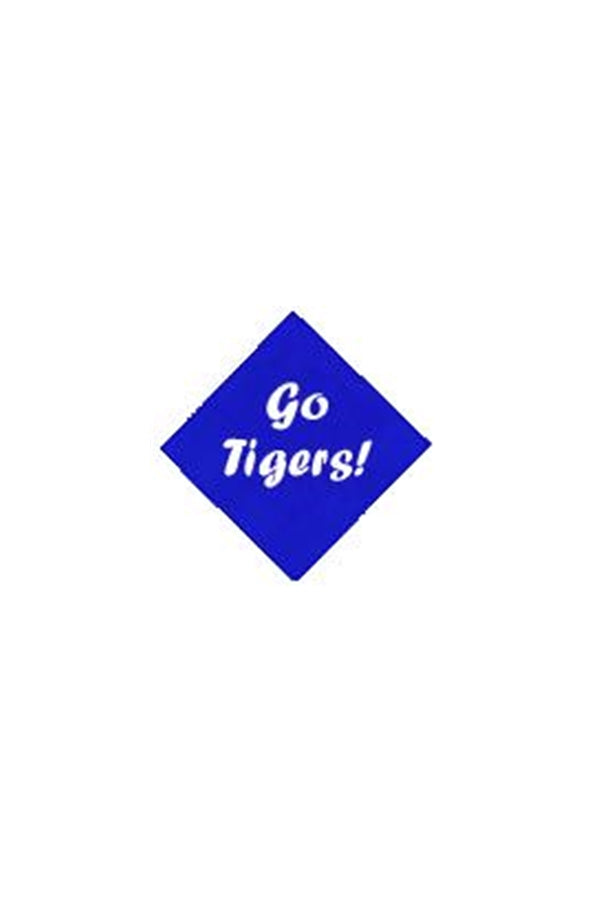 Memphis Go Tigers Tailgating Party Napkins- Memphis State Tailgating Napkins