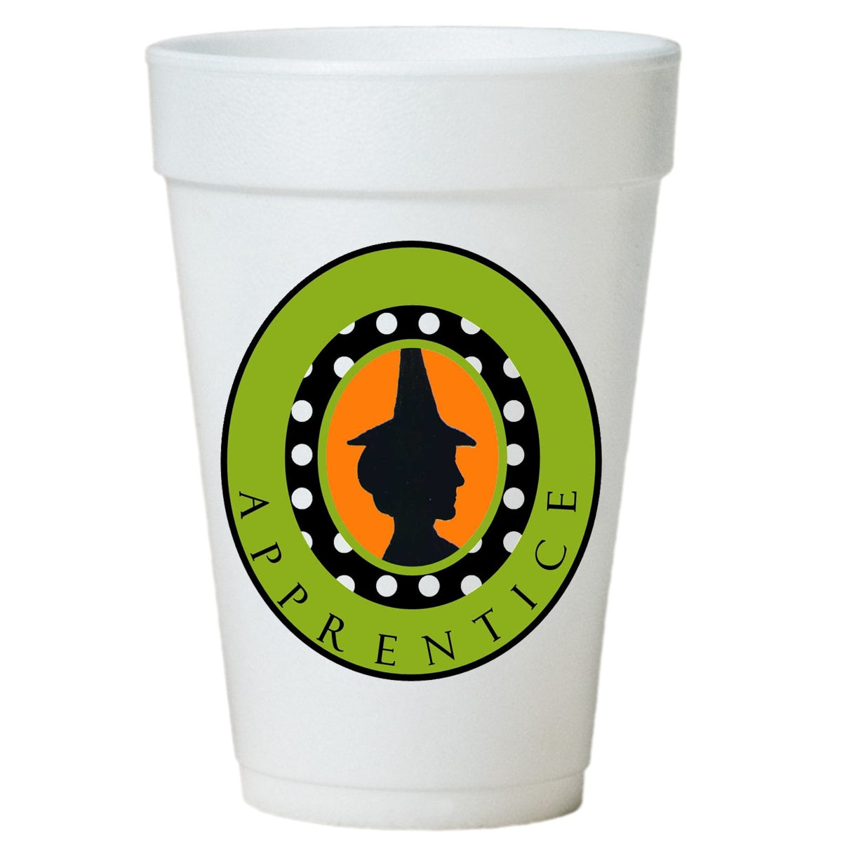 Witches Apprentice Halloween Party Cups - Styrofoam Halloween  Cups