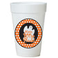 More Booze Ghost Halloween Party Cups - Styrofoam Halloween Cups